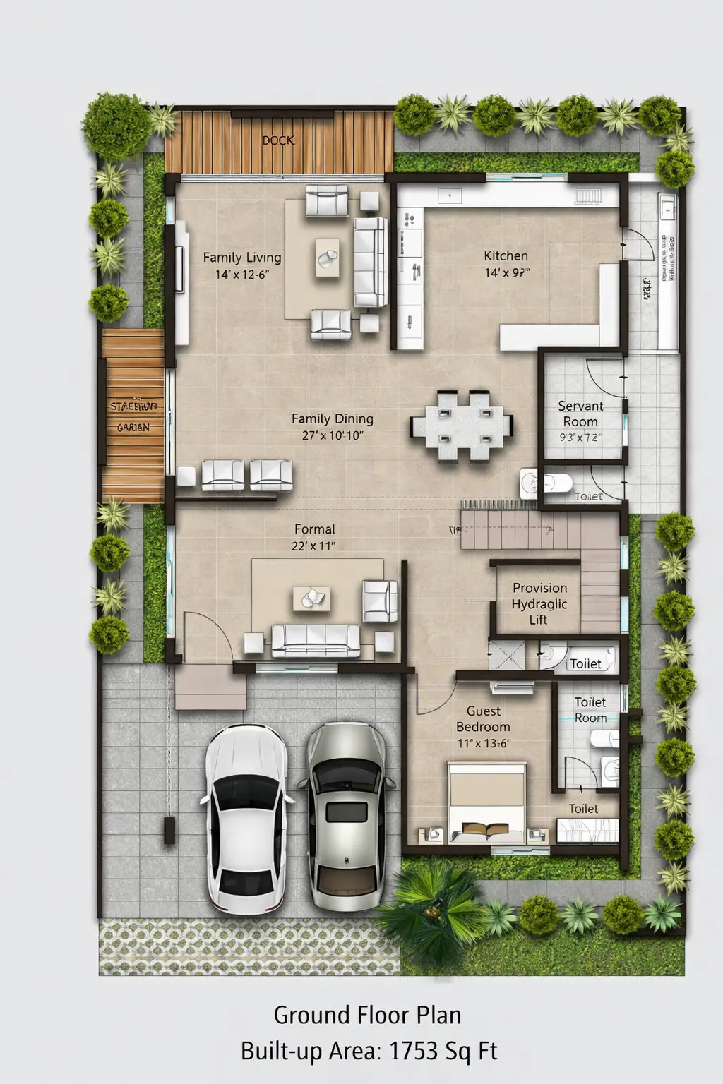 ALTILIA Ground Floor Architectural Plan