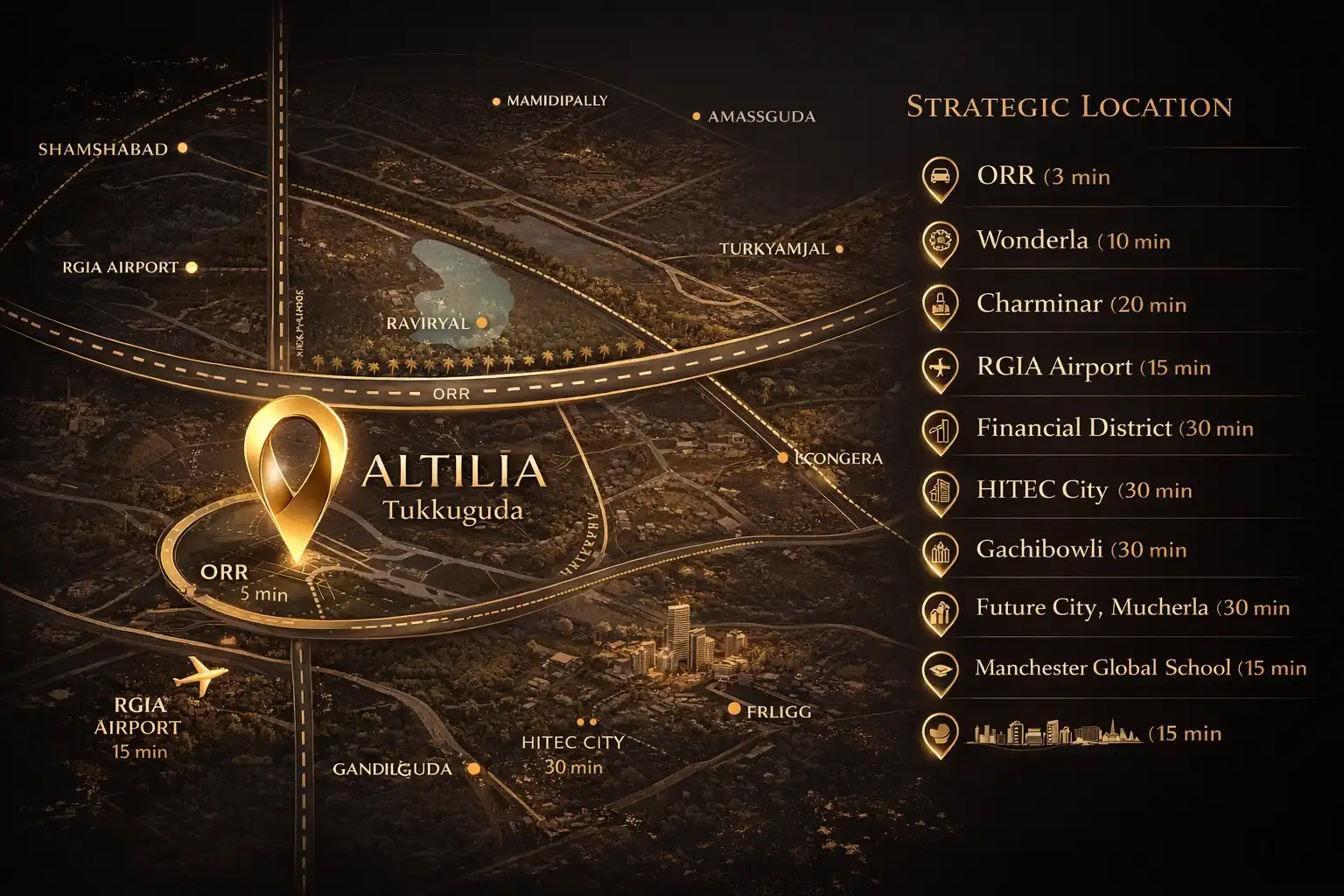 Strategic Location Map